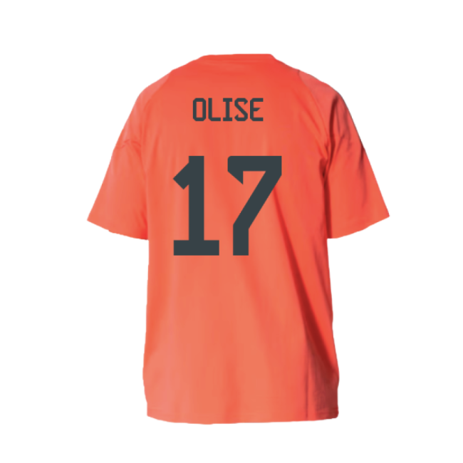 Bayern Bayern Munich Training Tee Easy Coral Kids Olise #17 Match ...