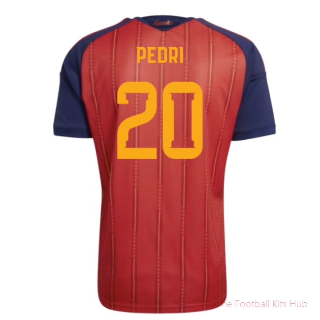 2026-2027 Spain Home Youth Kit (Pedri 20)