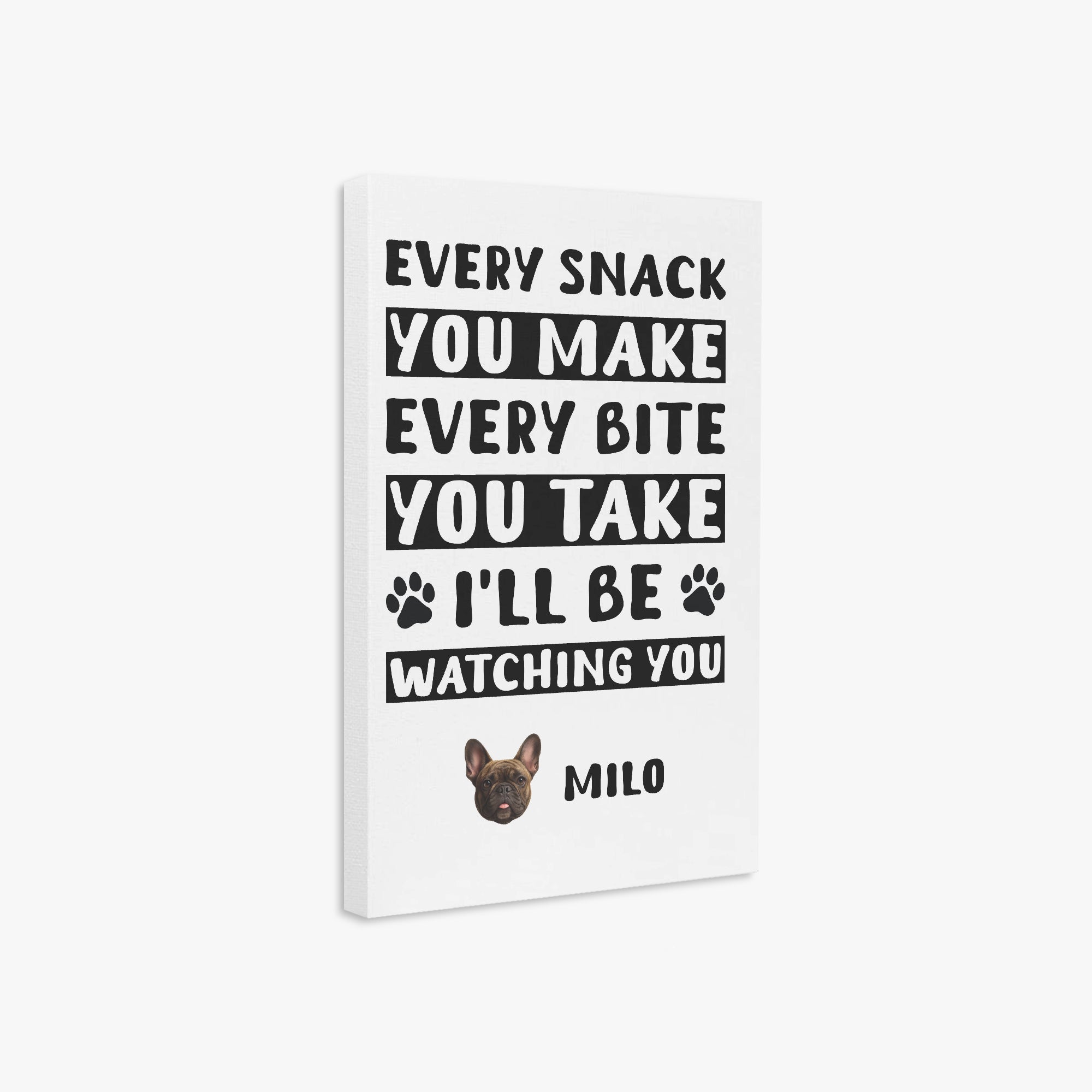 Durable Nelly - Personalized Vertical Canvas Painting for Everyday Wear