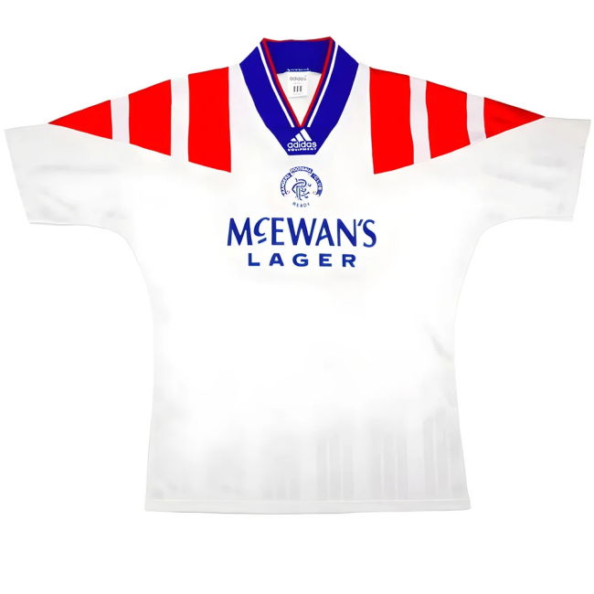 Glasgow Rangers Away Jersey Rangers 199 #2 Retro Official Mercha (v8)