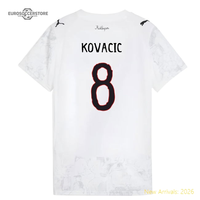 Football Team Womens Kovacic Elegant Jersey Aeroready Breathable