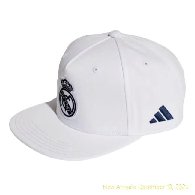 Authentic 2024-2025 RM Real Madrid Snapback SB Cap (White) -