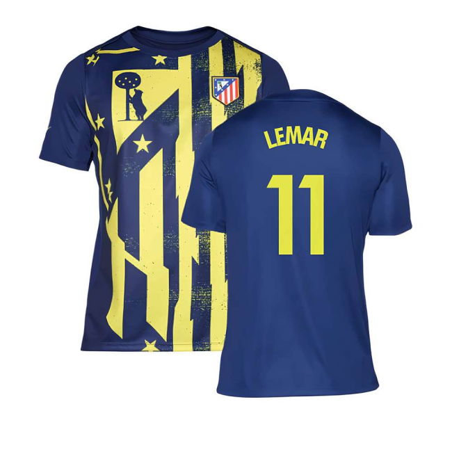 Lemar 11 Atletico Madrid Club Team Supporter Kit - Adults Version