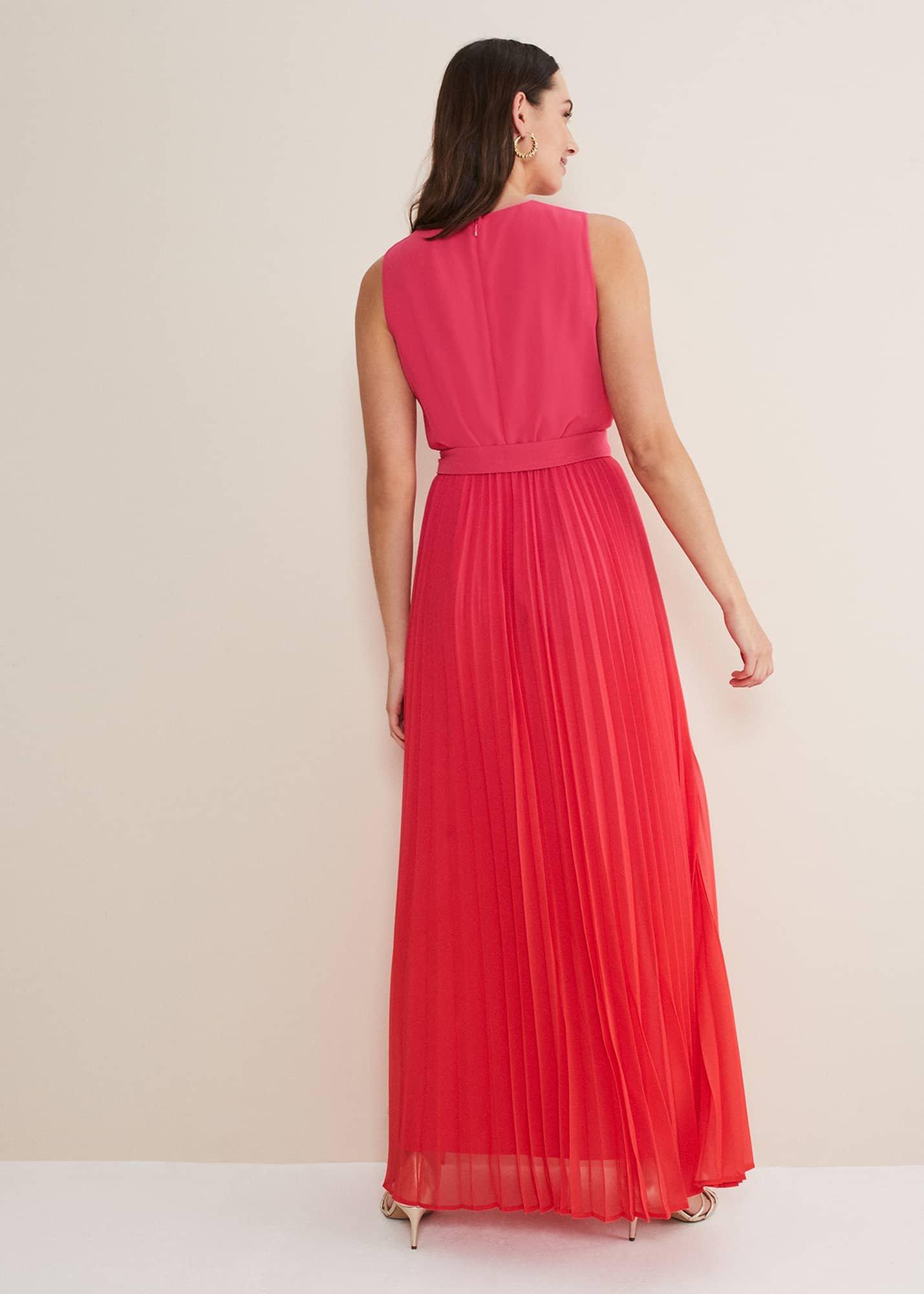 Piper Ombre Pleated Dress