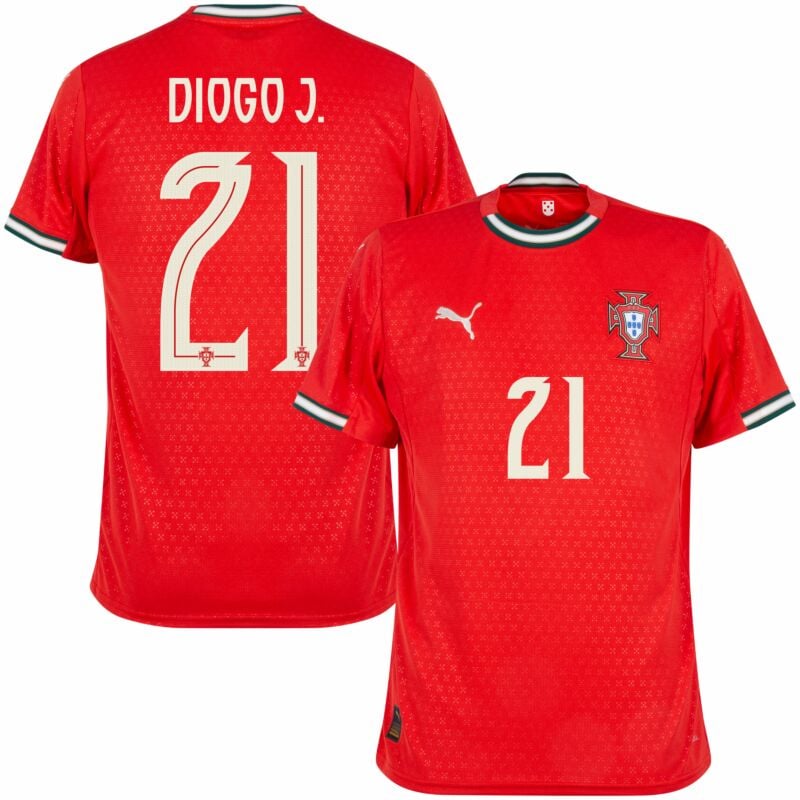 Portugal National Team 2025-2026 Season Home Jersey –  Player Version S