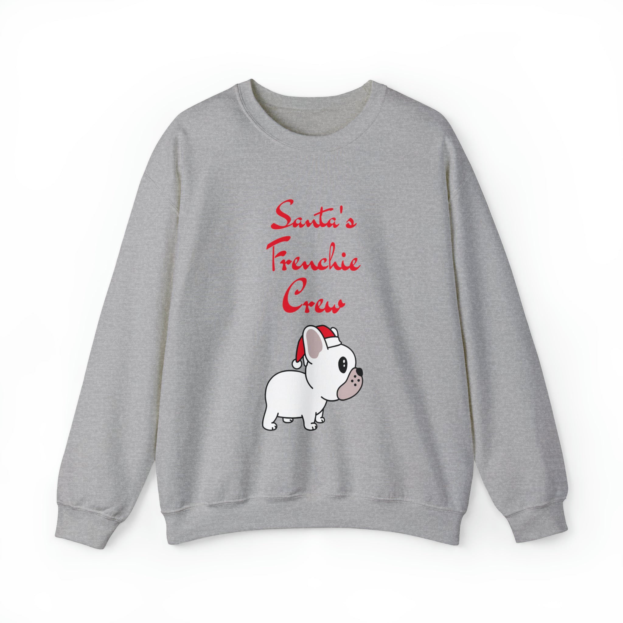 Crew Sweater - Everyday Unisex Sweatshirt For Frenchie Fans | Comfy Fit
