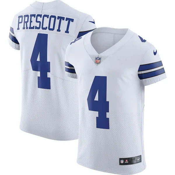 Official DAL Cowboys Elite Jersey - White | NFL Fan Apparel | NFL Foot