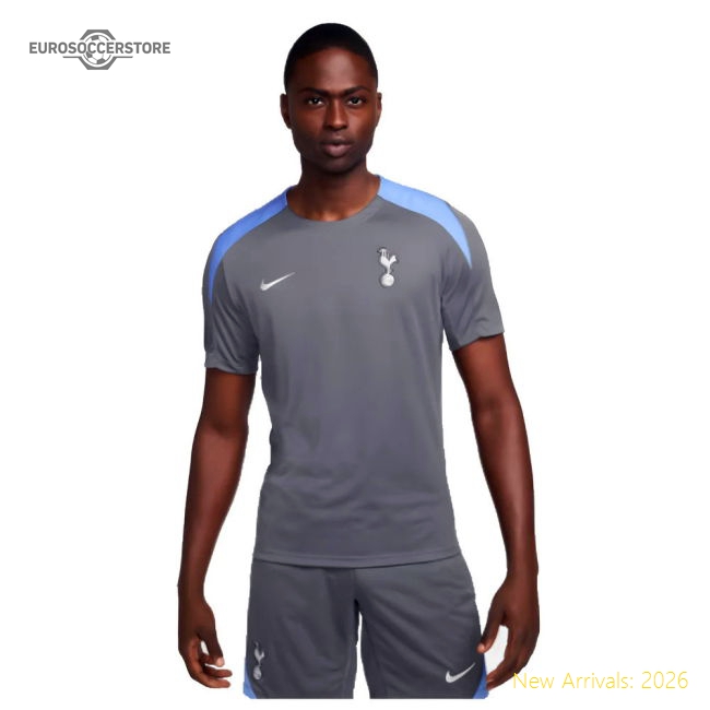 Luxury 2024-2025 Thfc Dri-fit Strike Training Shirt (dark Grey)