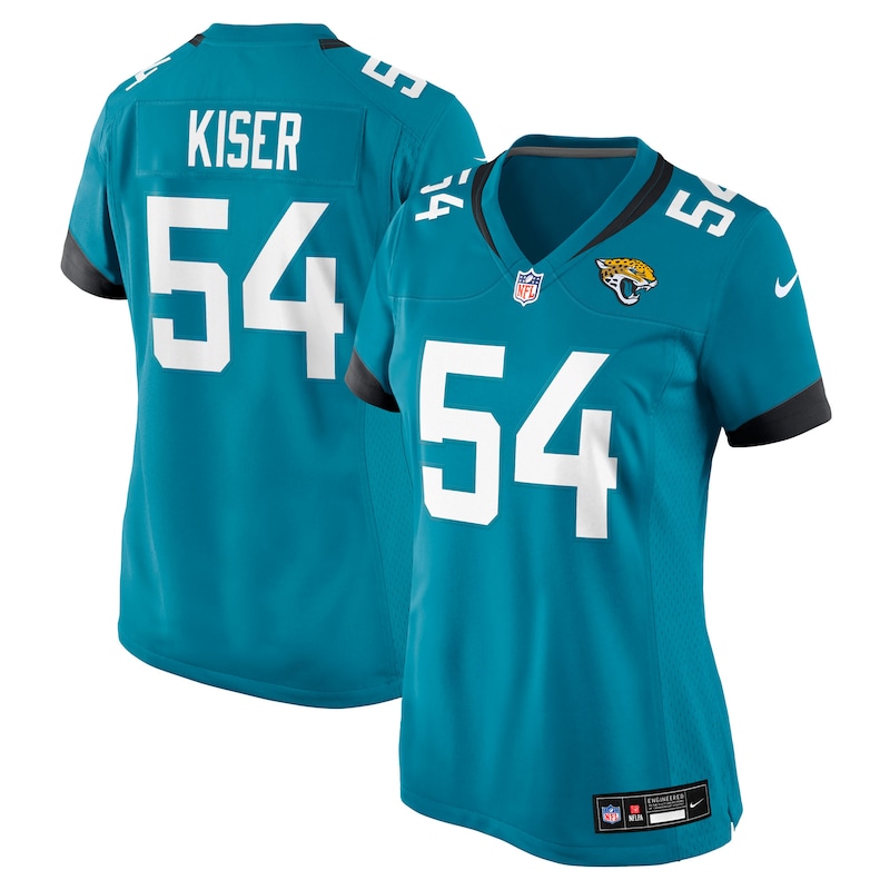 None Jack Kiser Jacksonville Jaguars Great Value Replica Jersey