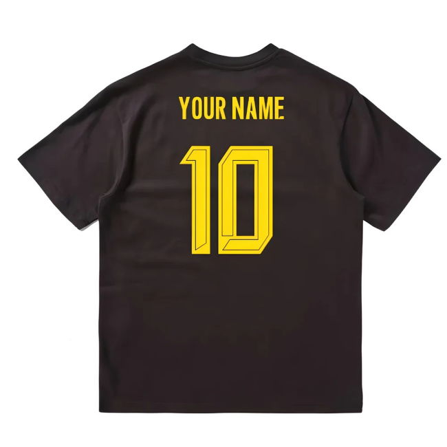 2025-2026 Borussia Dortmund Modern Shirt (Black) (Your Name)