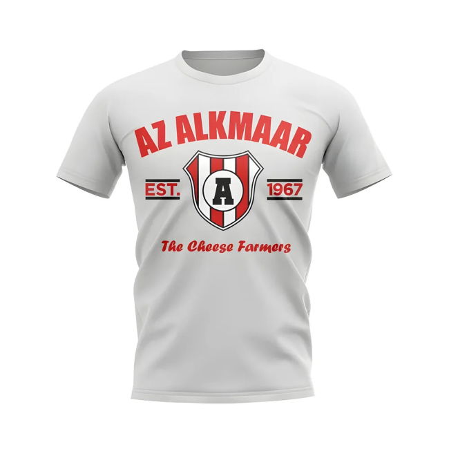 Az Alkmaar T-shirt - Top Tier - Ajax - Soft Cotton - Dutch Football