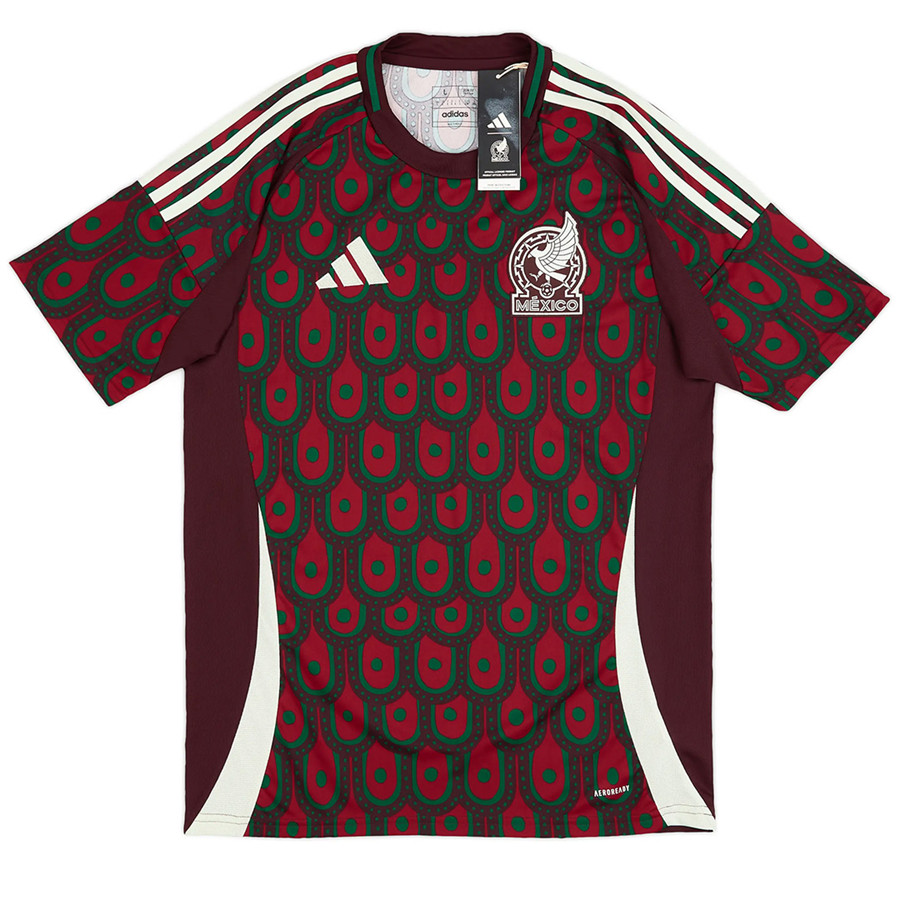Genuine Licensed Moisture Wicking Mexico Home Shirt 2024