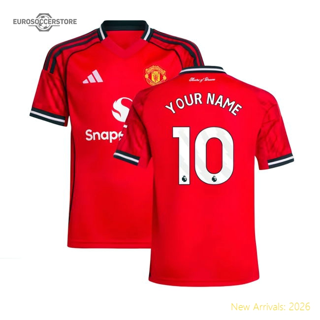 2025-2026 Man Utd Home Shirt (kids) (your Name) - Unbeatable Value