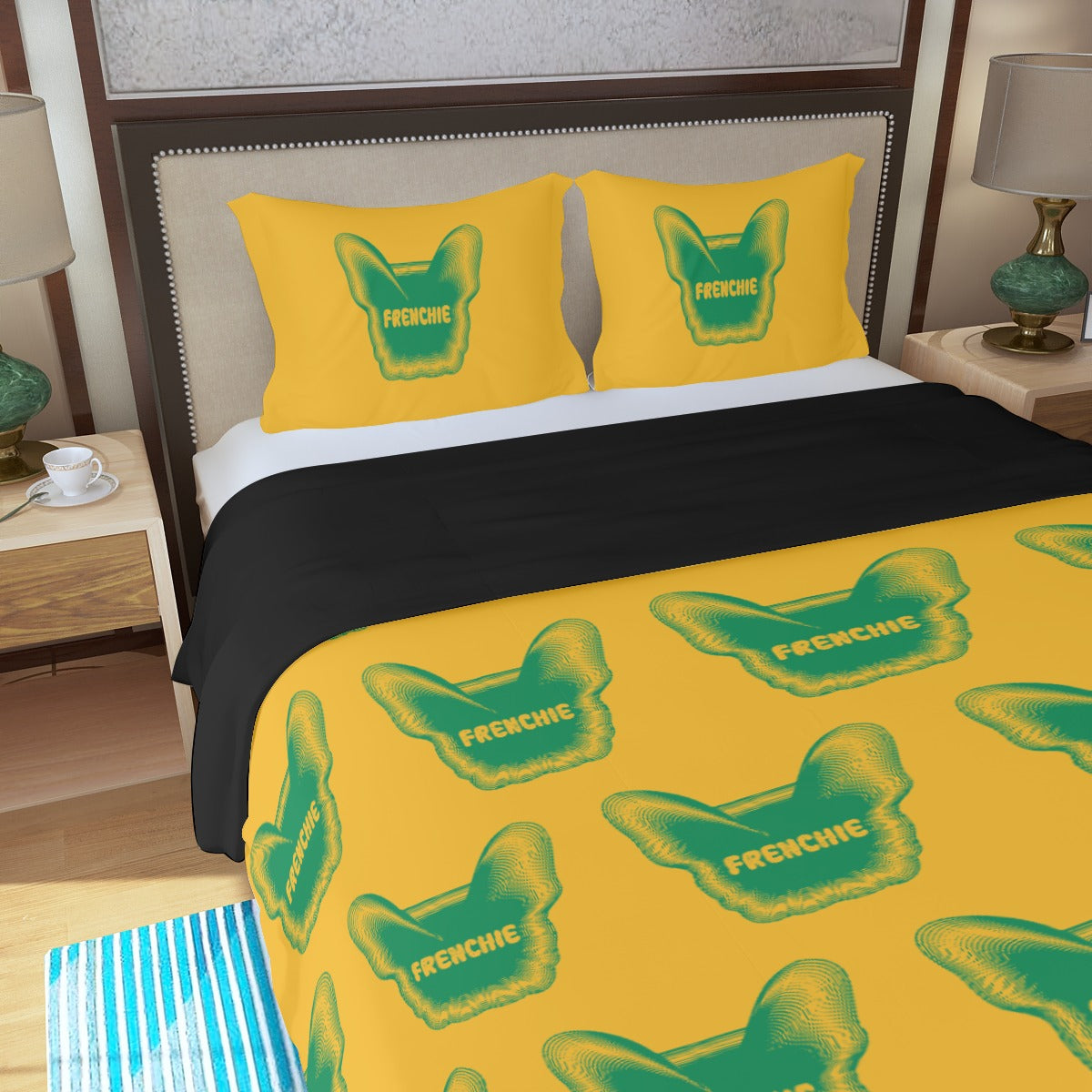 French Bulldog Belle- - Comfortable Bedding Set Outdoor Use