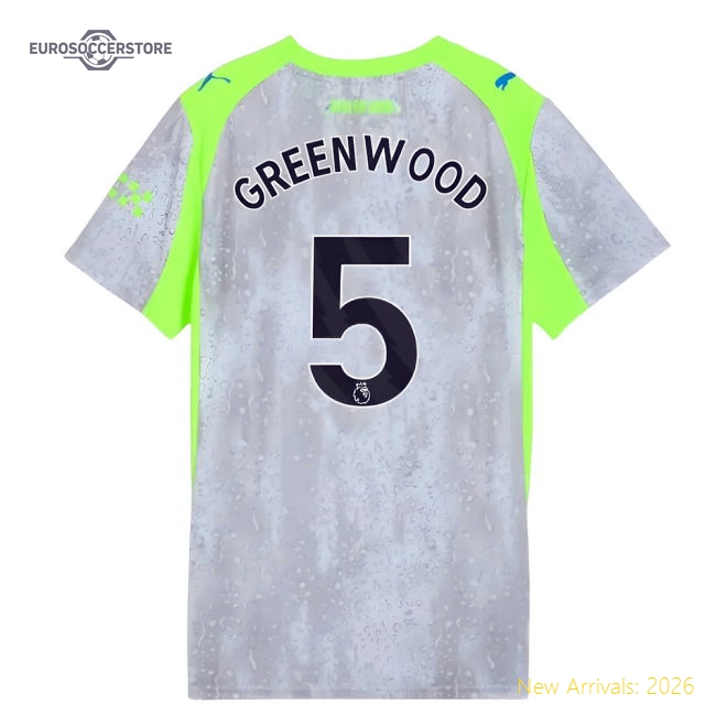 Modern Man City Womens Greenwood Jersey 2025-2026 Quick-dry