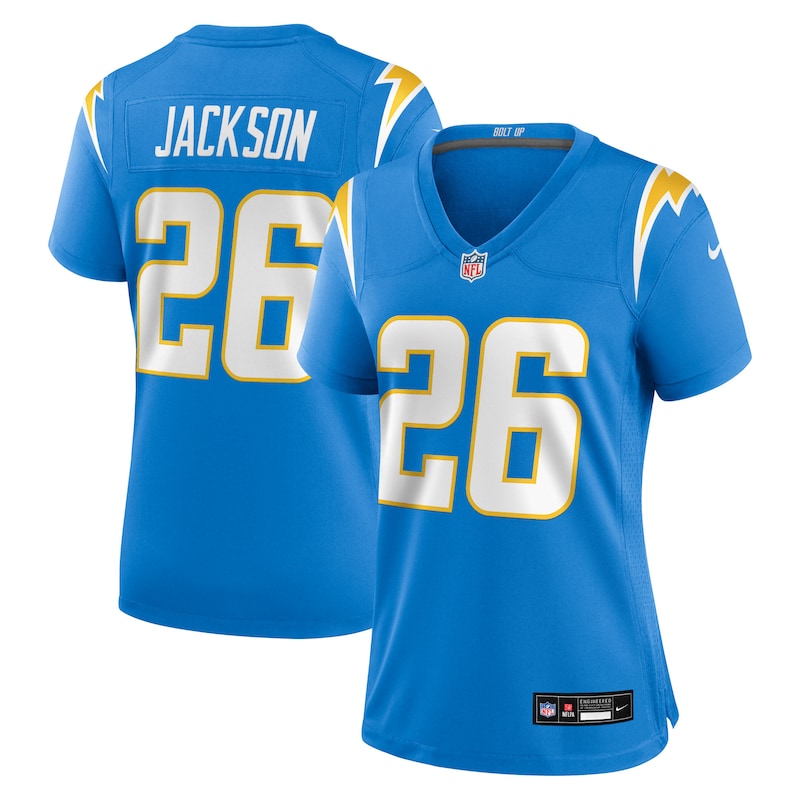 None Donte Jackson LA Chargers Championship High-Quality Jersey