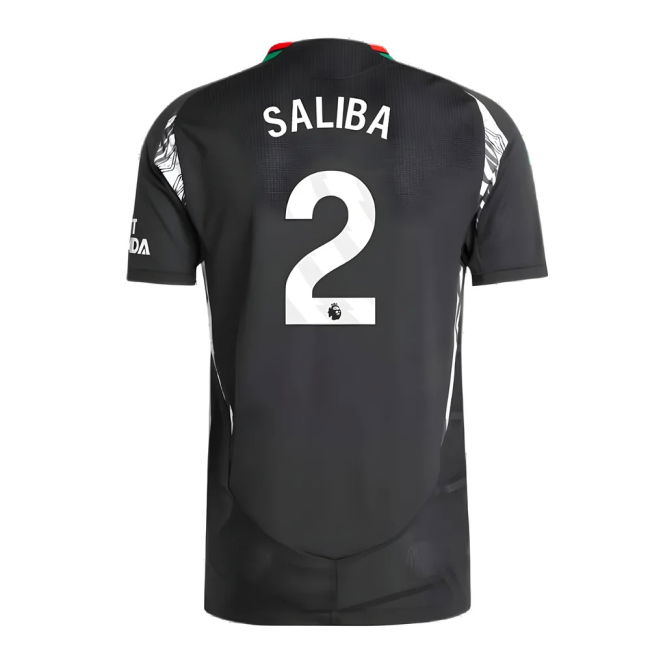 2024-2025 Arsenal Football Club Home Football Shirt (Saliba 2) (Sal...