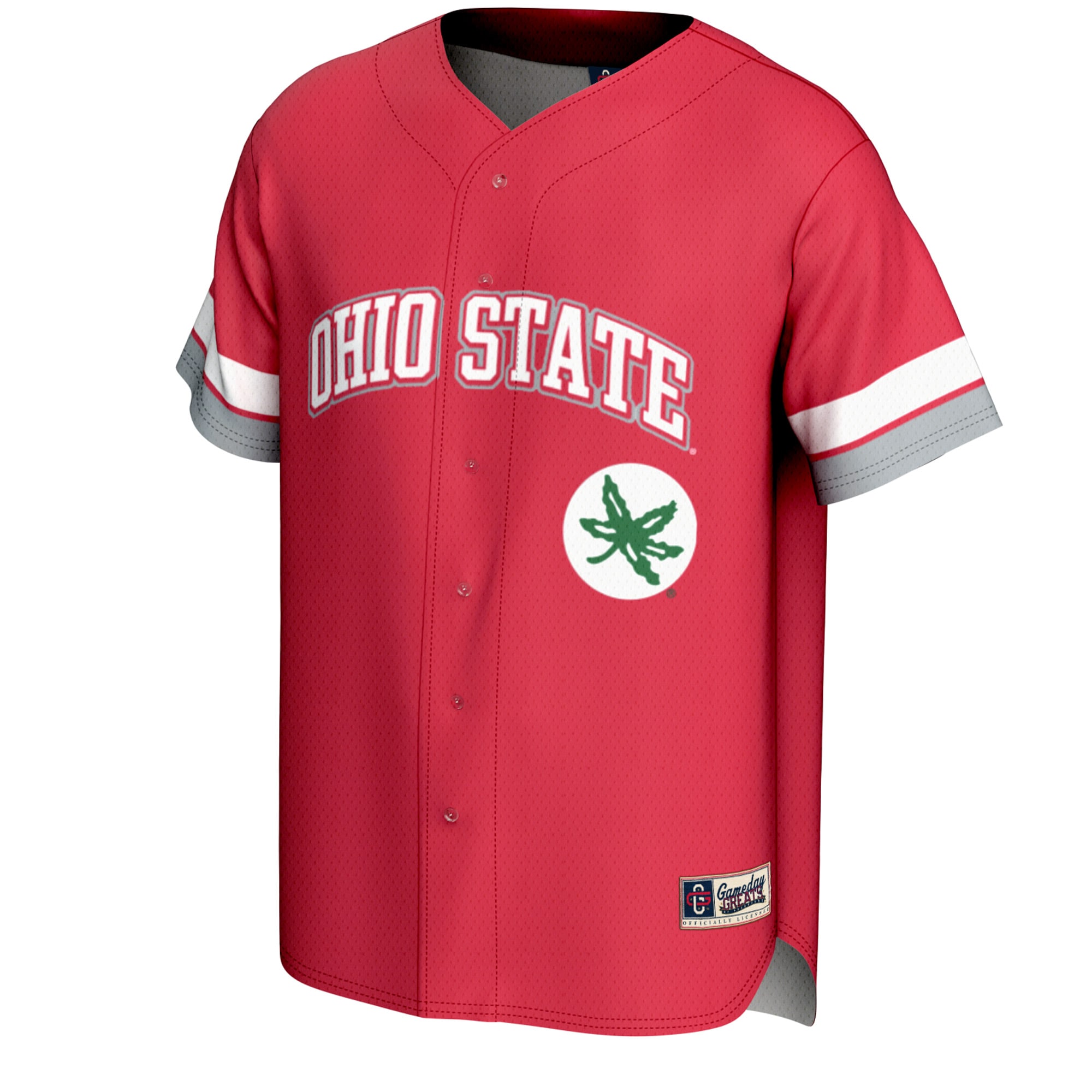[DDG] Ohio State Buckeyes GameDay Greats Youth Spirit Baseball Jersey - Scarlet