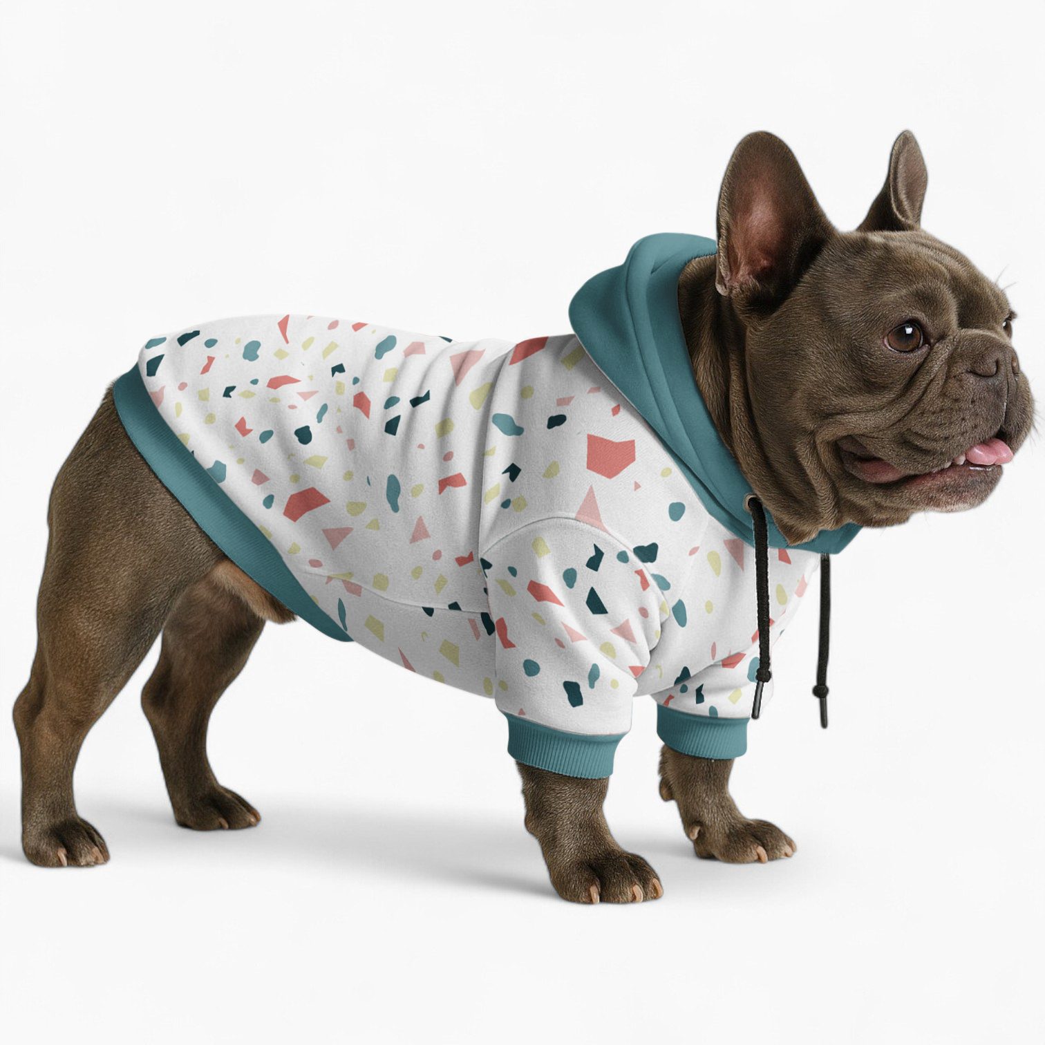 Bulldog Inspired Stylish Ruby - Comfy Frenchie Hoodie Outdoor Style