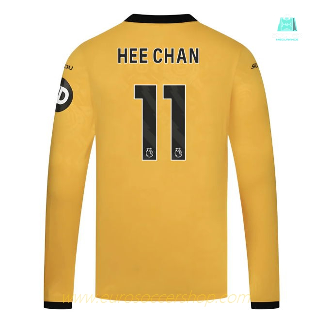 2025-2026 Wolves Long Sleeve Home Shirt (Hee Chan 11)
