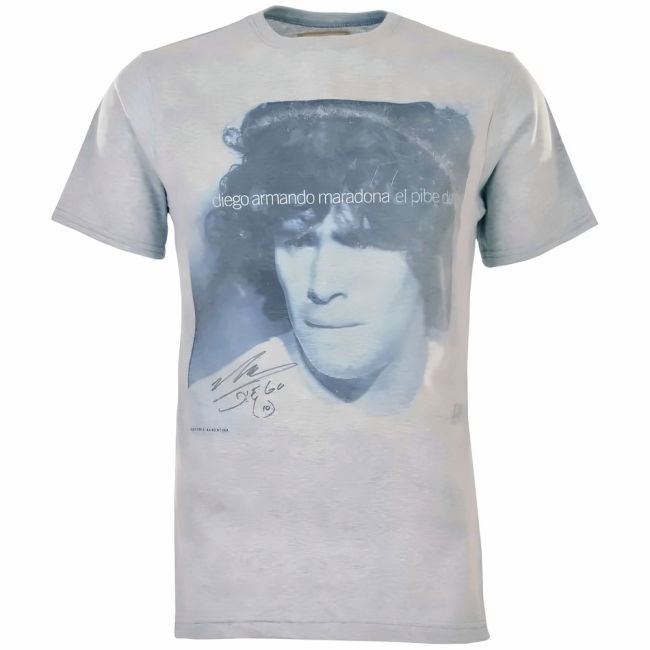 Climate-Control World-Class Pennarello: Lpfc - Maradona T-Shirt - Grey