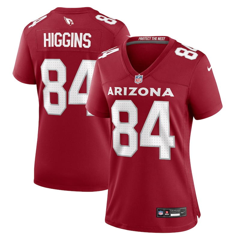 None Elijah Higgins AZ Cardinals Sleek Officially Licensed Jersey