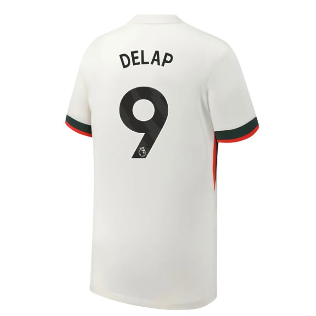 Chelsea Chelsea Away Shirt Kids Delap #9 Match Quality Intense Mod...