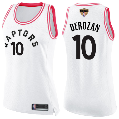 Nike Raptors White Toronto Raptors #10 Jersey - NBA Fan Apparel