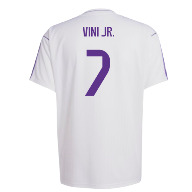 Real Madrid Football Shirt (White) Moisture Wicking Moisture Wicking