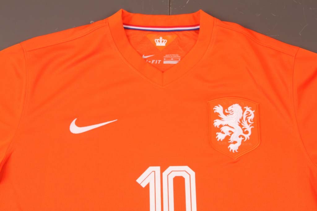 Authentic NETHERLANDS 201415 HOME SOCCER SHIRT 10 SNEIJJDER