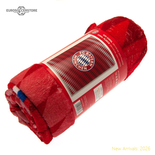Authentic Trending Fc Bayern Munich Fleece Blanket