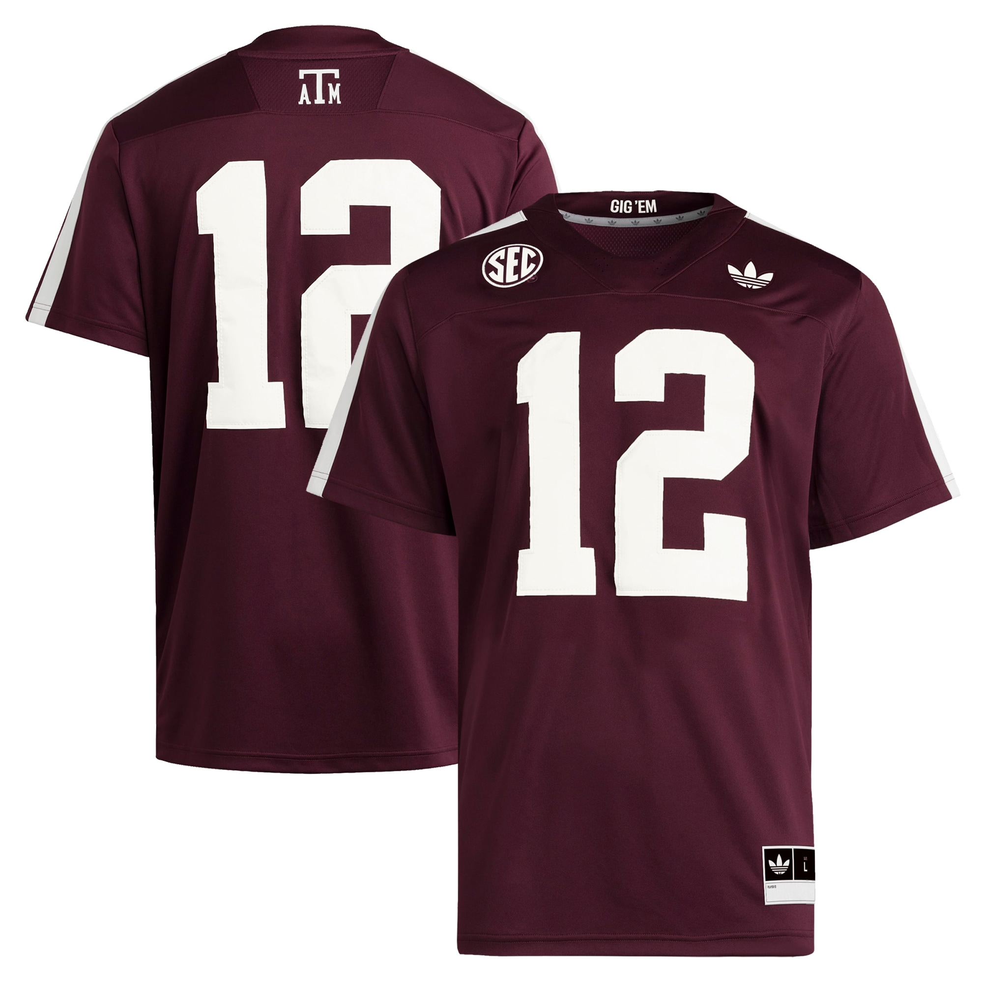 [NJP] Texas A&M Aggies Premier Strategy Jersey - Maroon