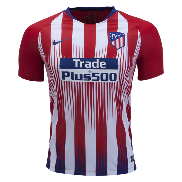 Official Atletico Madrid Home 201819 Soccer Jersey Shirt