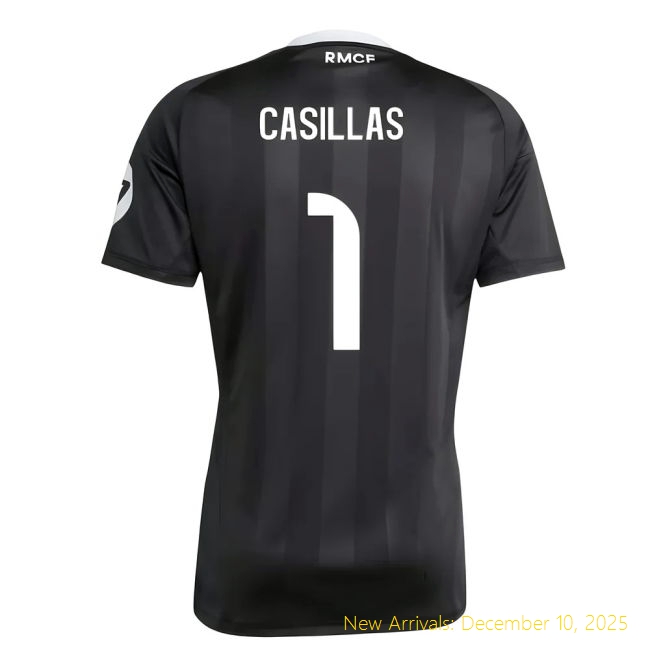 2025-2026 Real Madrid RM Top Grade Third Goalkeeper Shirt (Black) 81