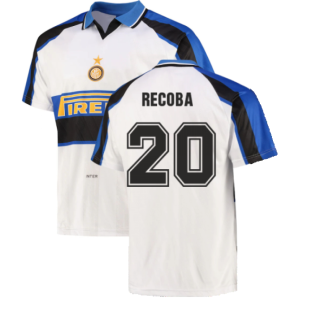 1996 Inter Milan Away Shirt (recoba 20) - Premium Collection
