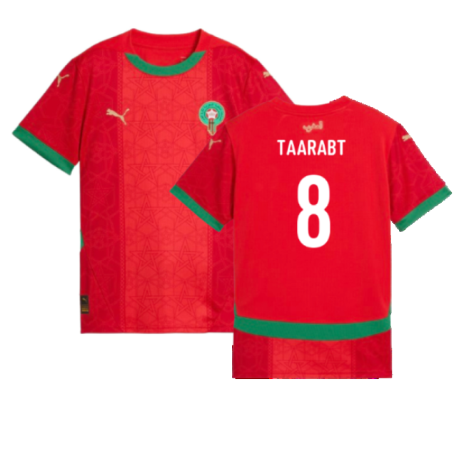 Elite Morocco Kids 20242025 Home Jersey Climalite Climalite