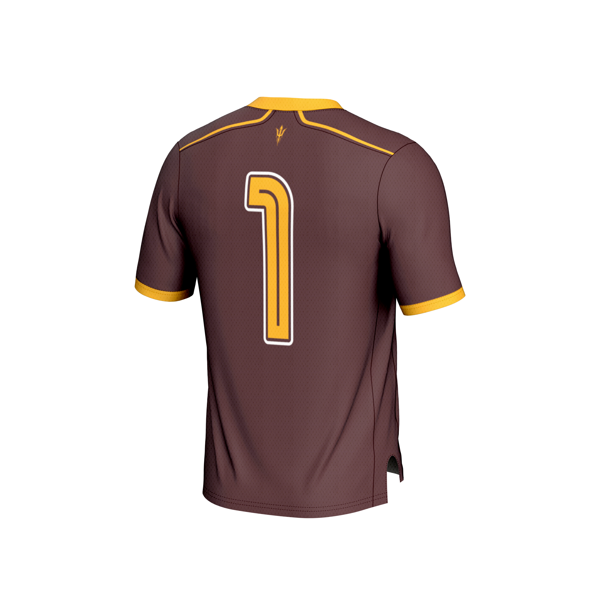 [NJP] Arizona State Sun Devils GameDay Greats Unisex Lightweight Men's Lacrosse Fashion Jersey - Maroon