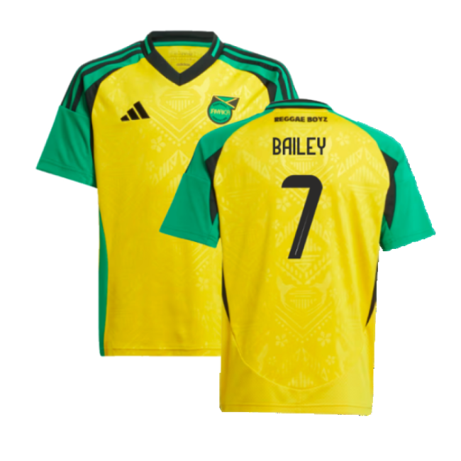 2024-2025 Reggae Boyz Home Kit (kids) (bailey 7) - Fan Collection