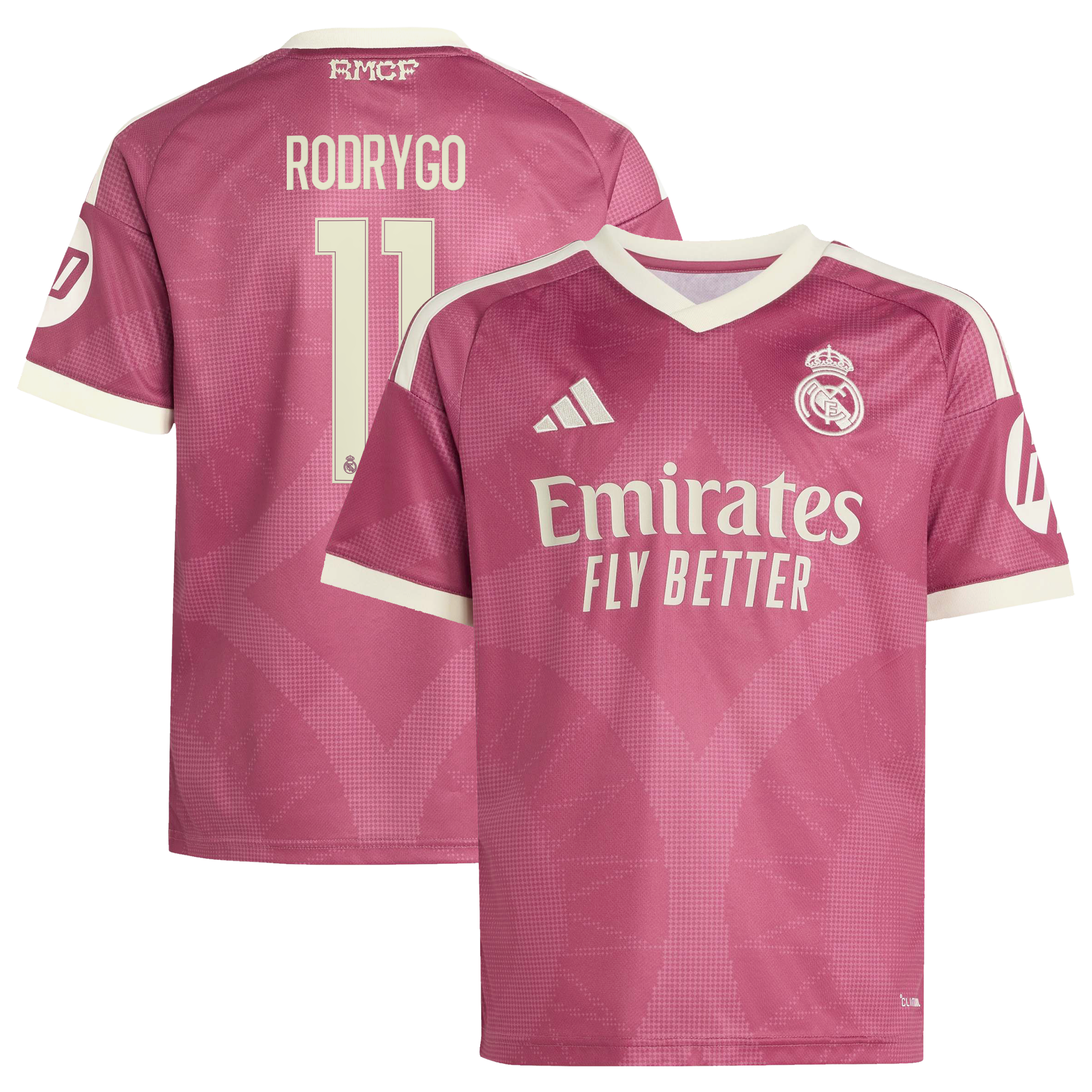 [LK] Rodrygo Real Madrid Youth 2026/27 Third Replica Jersey - Pink