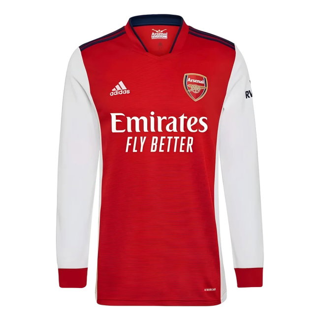 Arsenal Long Sleeve Home Shirt 2021-2022 edition