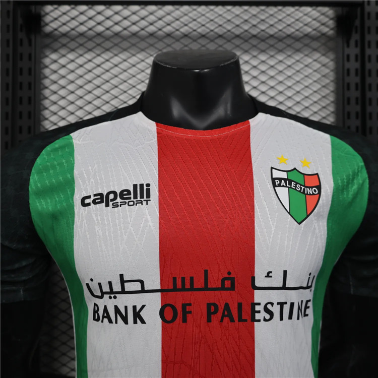 Premium Quality 2526 CLUB DEPORTIVO PALESTINO HOME SOCCER JERSEY SHIRT
