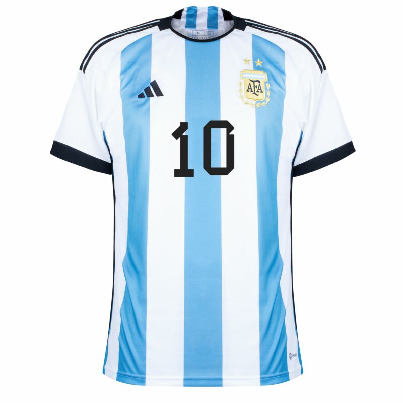 ARGENTINA Player Version 2022 WORLD CUP MESSI CHILDREN'S SHIRT