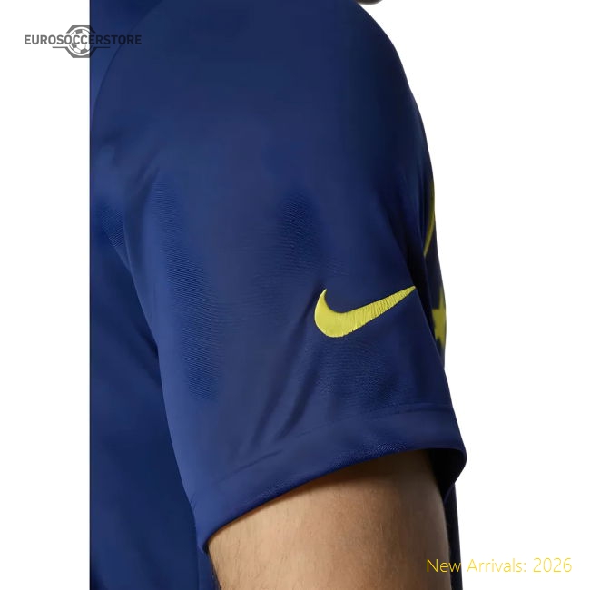 Superior 2025-2026 Atletico Madrid Pre-match Shirt (blue-yellow)
