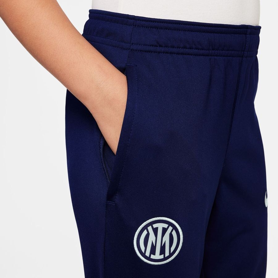 Inter Training Trousers Dri Fit Strike Blue Void/ghost Aqua Kids