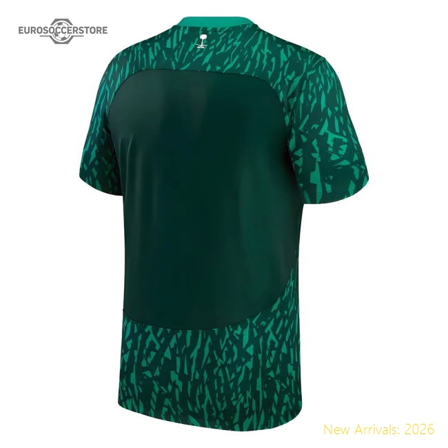 Authentic Saudi Arabia 20222023 Away Shirt Contemporary