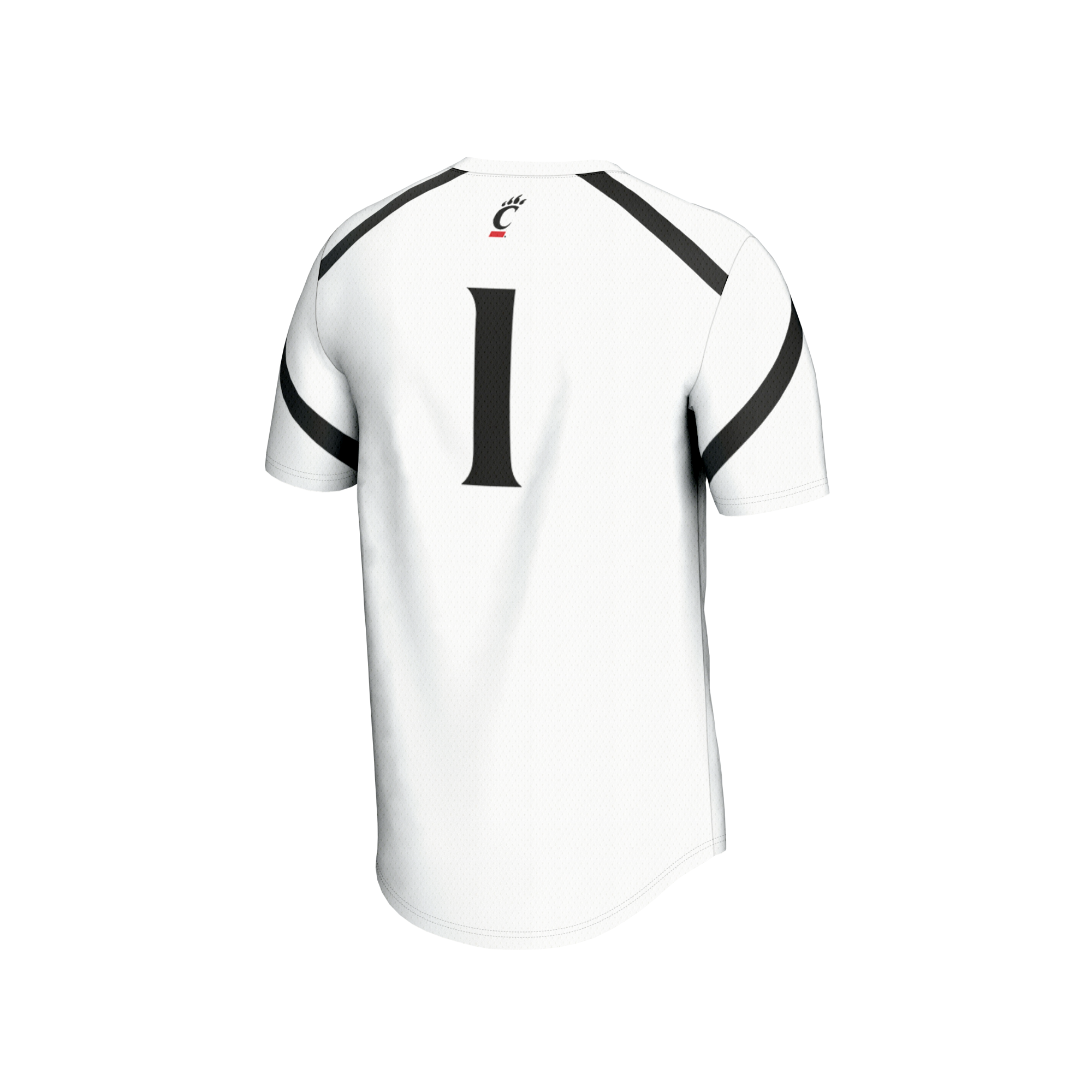 [NJP] Cincinnati Bearcats GameDay Greats Unisex Lacrosse Fashion Jersey - White