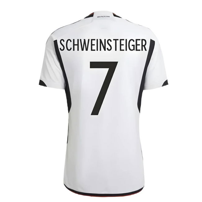 Germany A Team Top Tier Home Player Jersey (SCHWEINSTEIGER 7) (2)