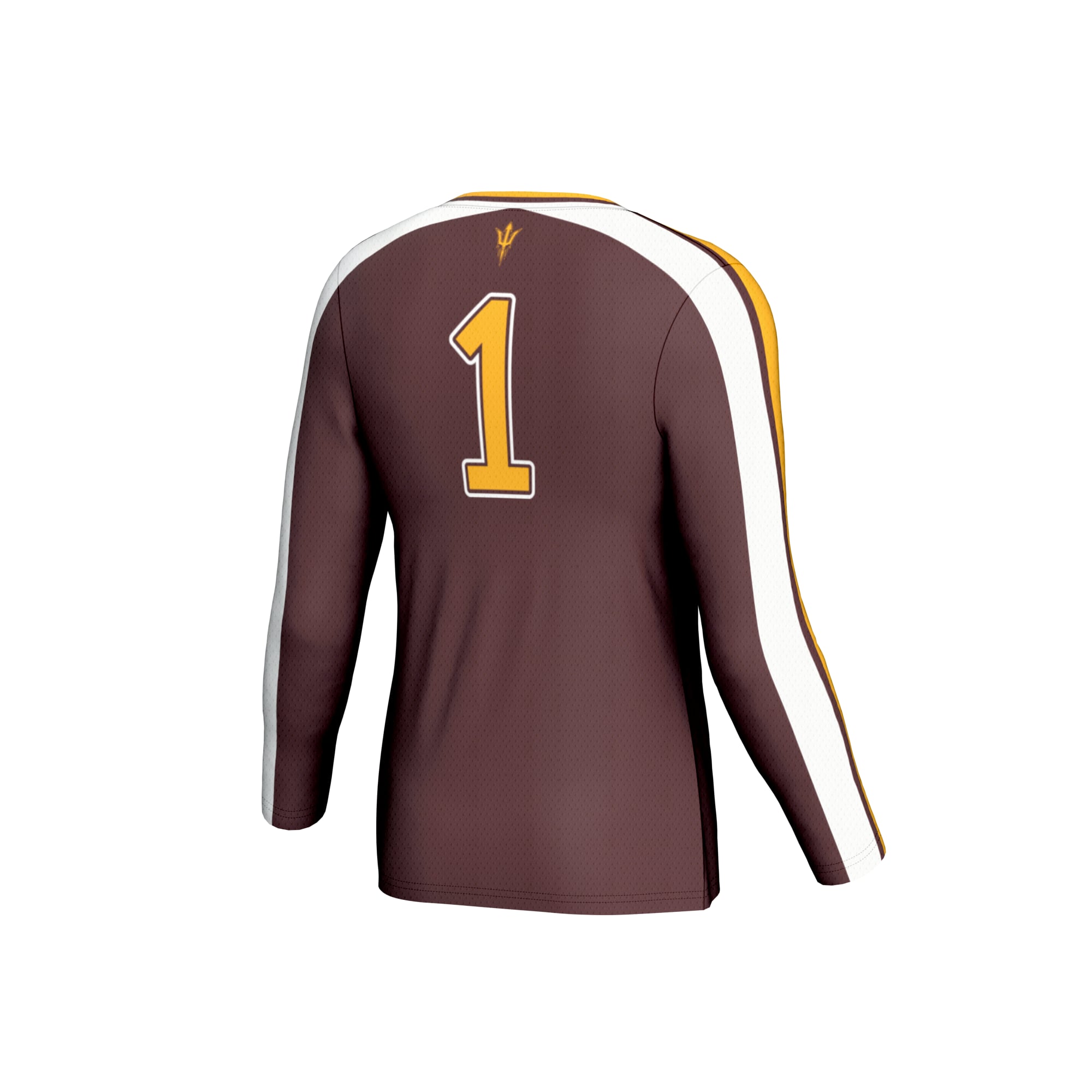 #1 Arizona State Sun Devils GameDay Greats Youth Lightweight Collegiate Volleyball Fashion Jersey - Maroon