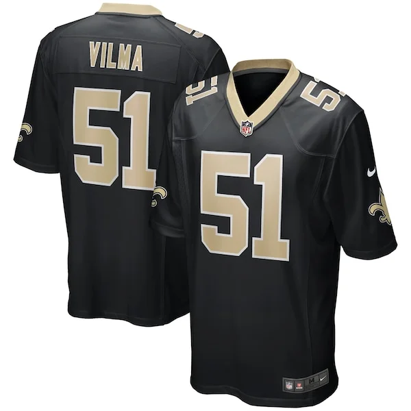 New Orleans Saints Game NFL Jersey - Black | Game-Day Football Apparel