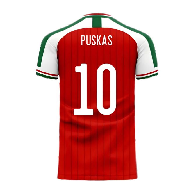Original Replica Hungary Home Supporter Kit for Adults (PUSKAS 10)
